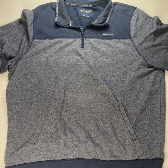 Aeropostale Sweater Adult Size 2XL Fleece 1/4 Zip - Picture 2 of 4